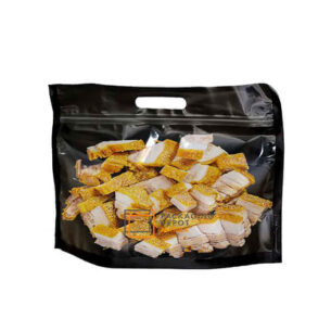 ROAST CHICKEN BAG W ZIP LOCK | CLEAR BLACK (SUPZ-CKBAG_1T1B)