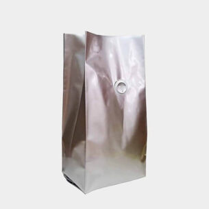 COFFEE BAG W VALVE | ALUMINUM (CSG-CFALU)