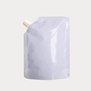 SPOUT POUCH | GLOSSY WHITE (SUPS-NYPEG_WHITE)