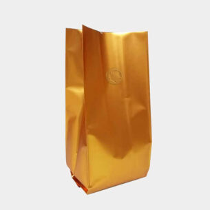 COFFEE BAG W VALVE | MATTE GOLD (SSG-CFVMPEM_GOLD)