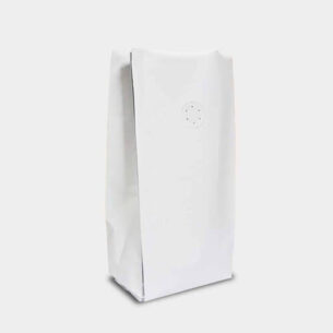 COFFEE BAG W VALVE | MATTE WHITE (SSG-CFVMPEM_WHITE)